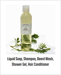 Natural Botanical Shampoo Wash Choose Your Scent